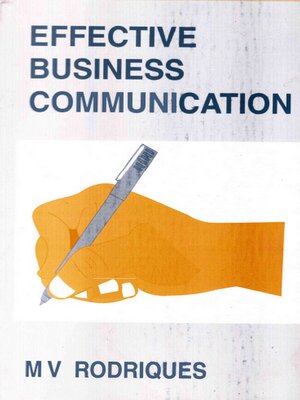 cover image of Effective Business Communication
